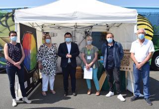 visite de l'escape game du plie, photo des participants