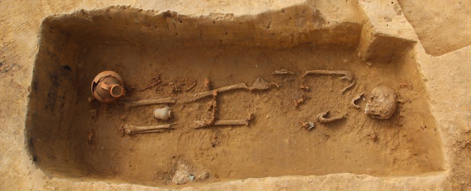 Tombe gallo-romaine découverte à Ruitz